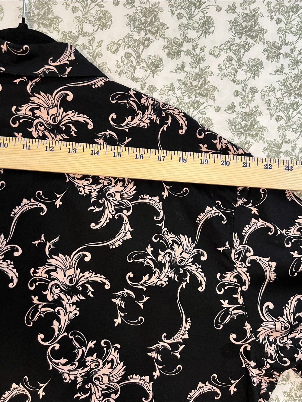 Sunrise Kingdom Men's Vintage Design Baroque Short Sleeve Button Down Shirt XL - Picture 6 of 10